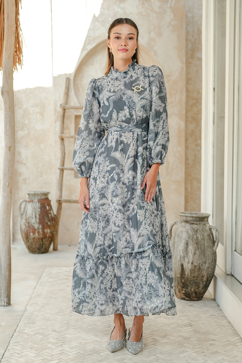 Ruby Dress Lava Gray
