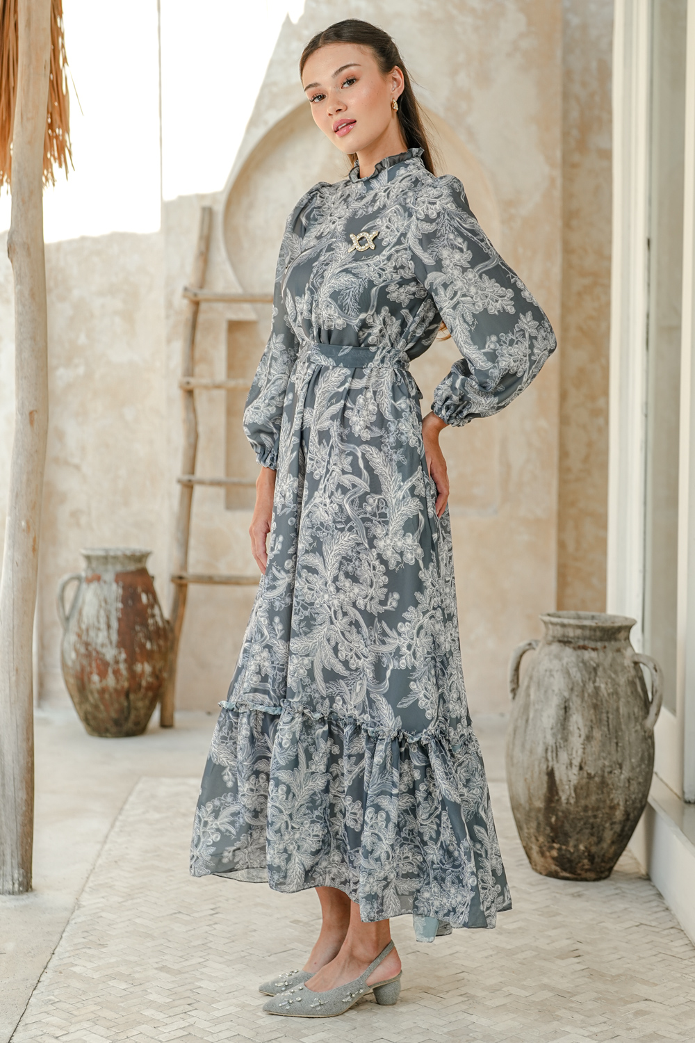 Ruby Dress Lava Gray