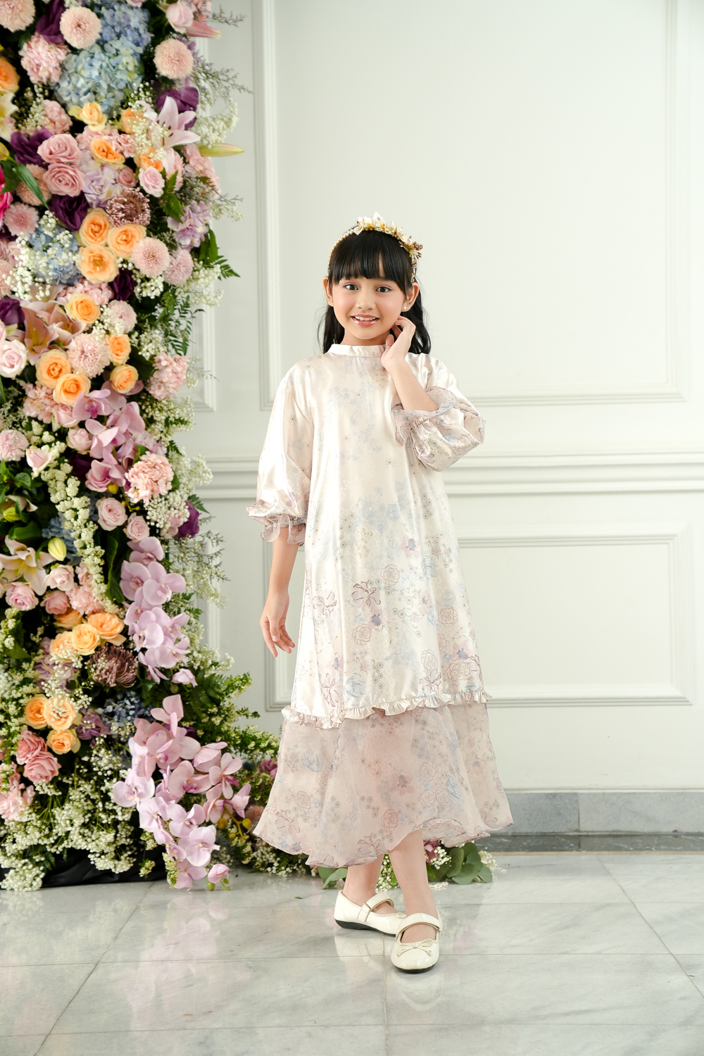 Anyelir Dress Girl Laruhana