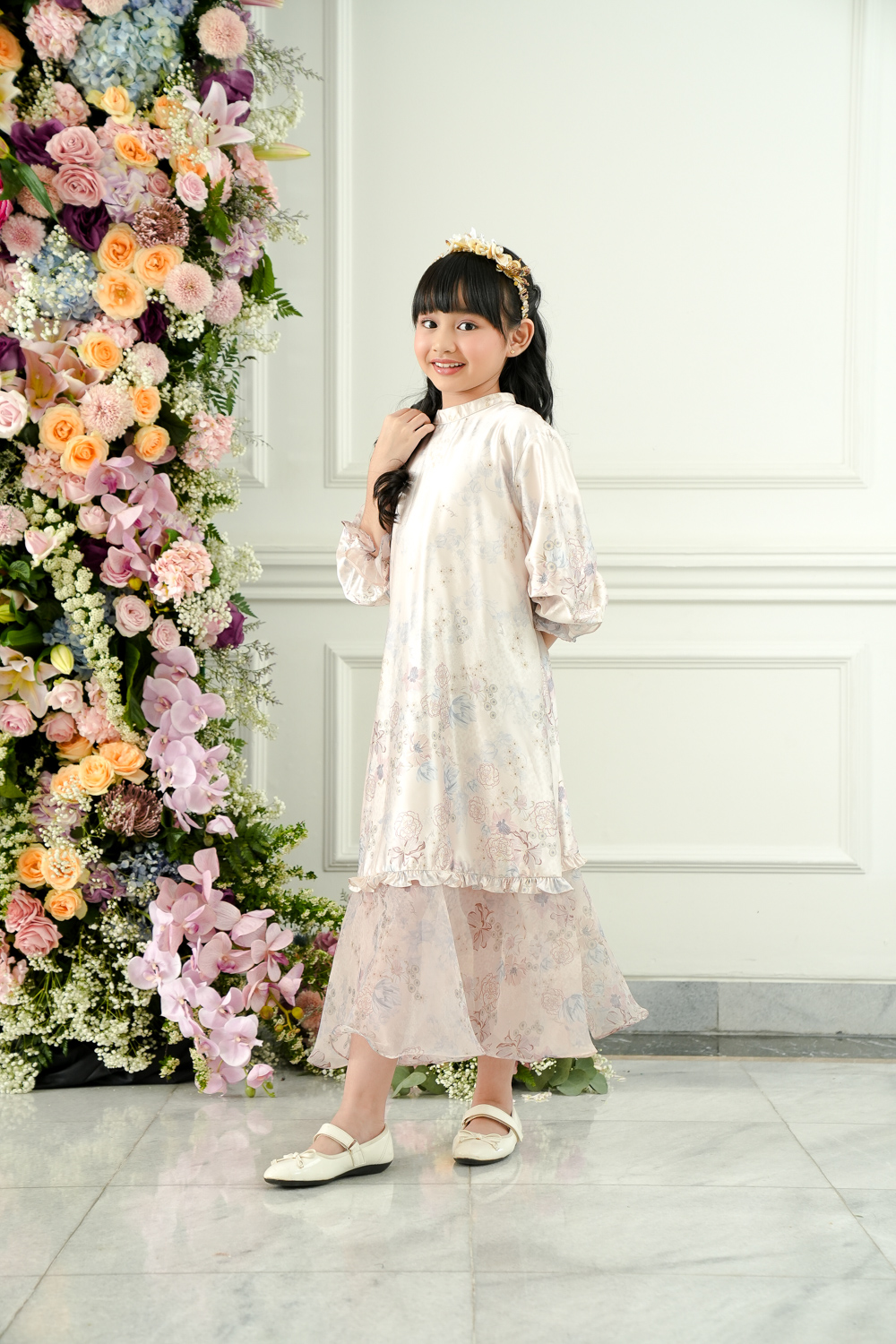 Anyelir Dress Girl Laruhana