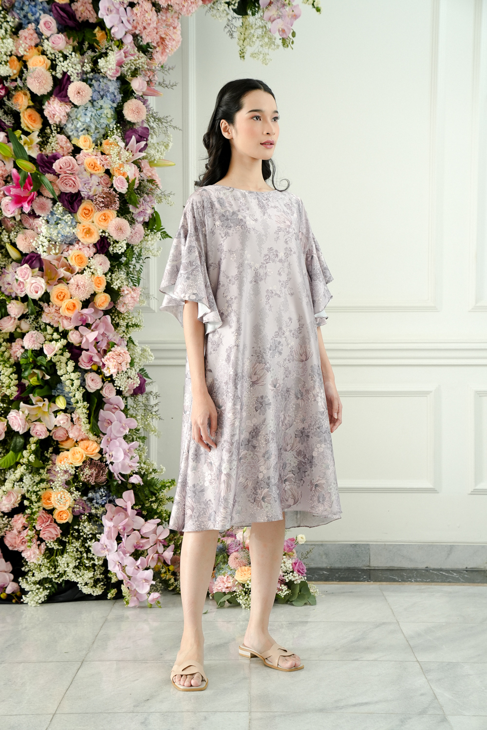 Anyelir Loungewear Dress Agave
