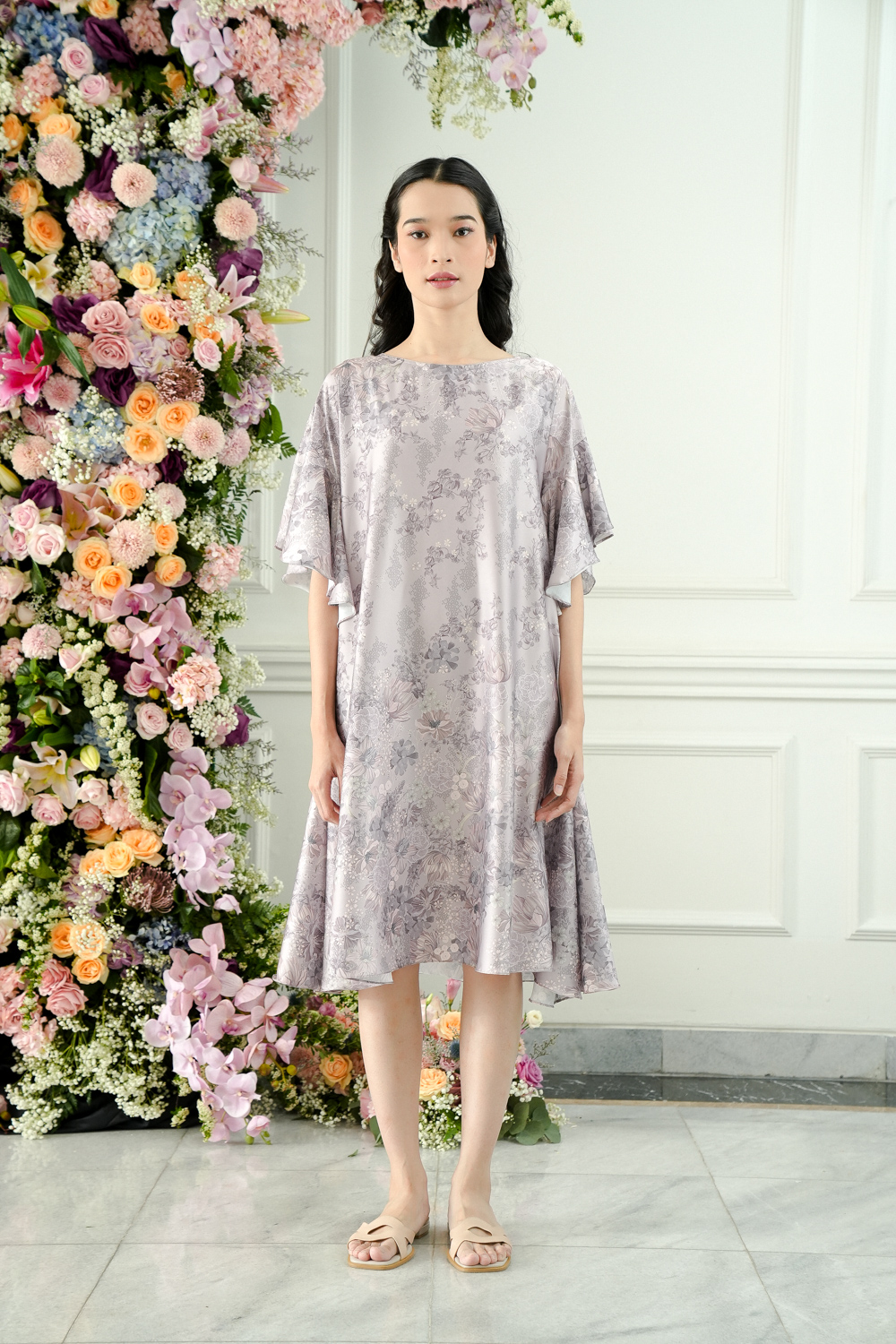 Anyelir Loungewear Dress Agave