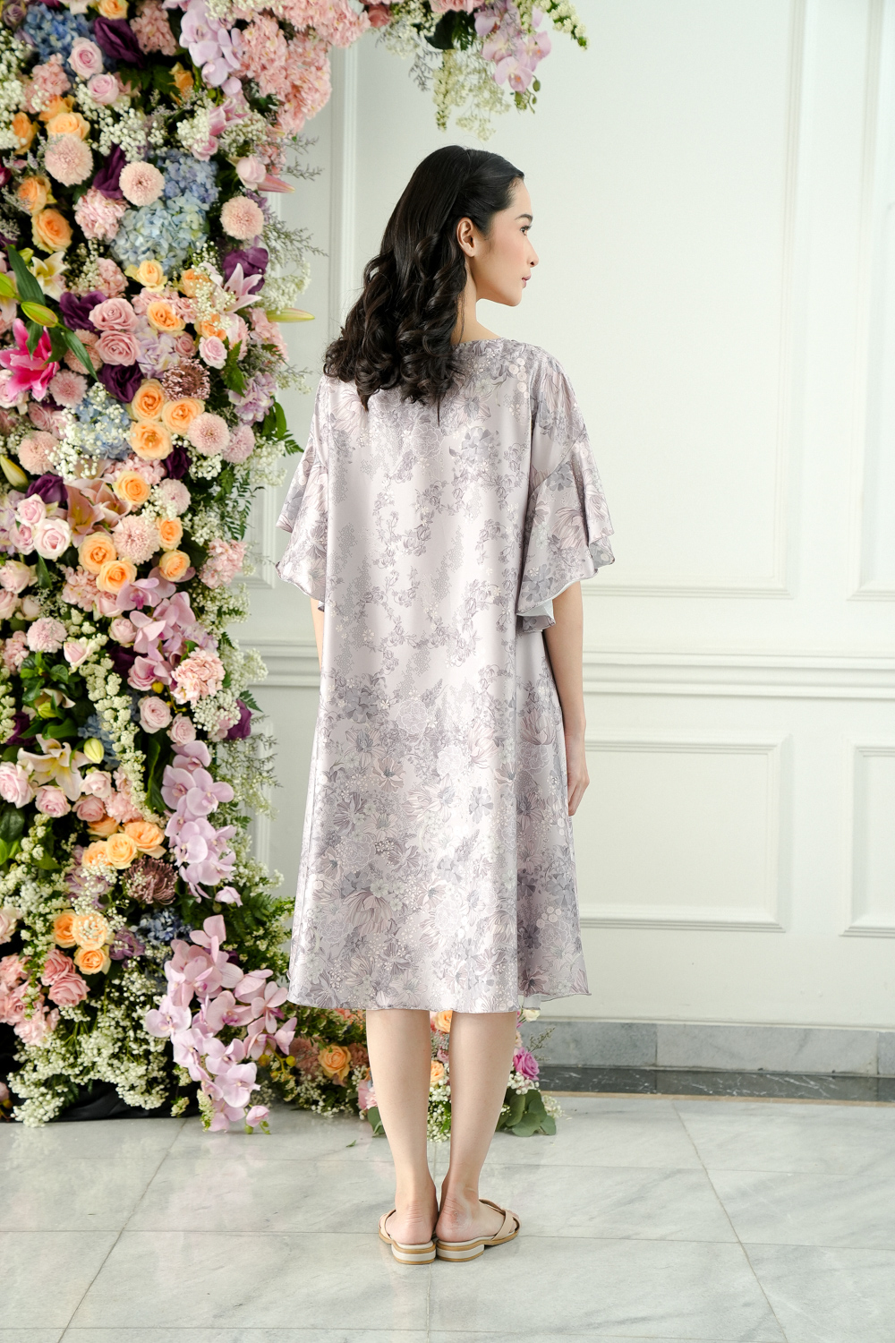 Anyelir Loungewear Dress Agave