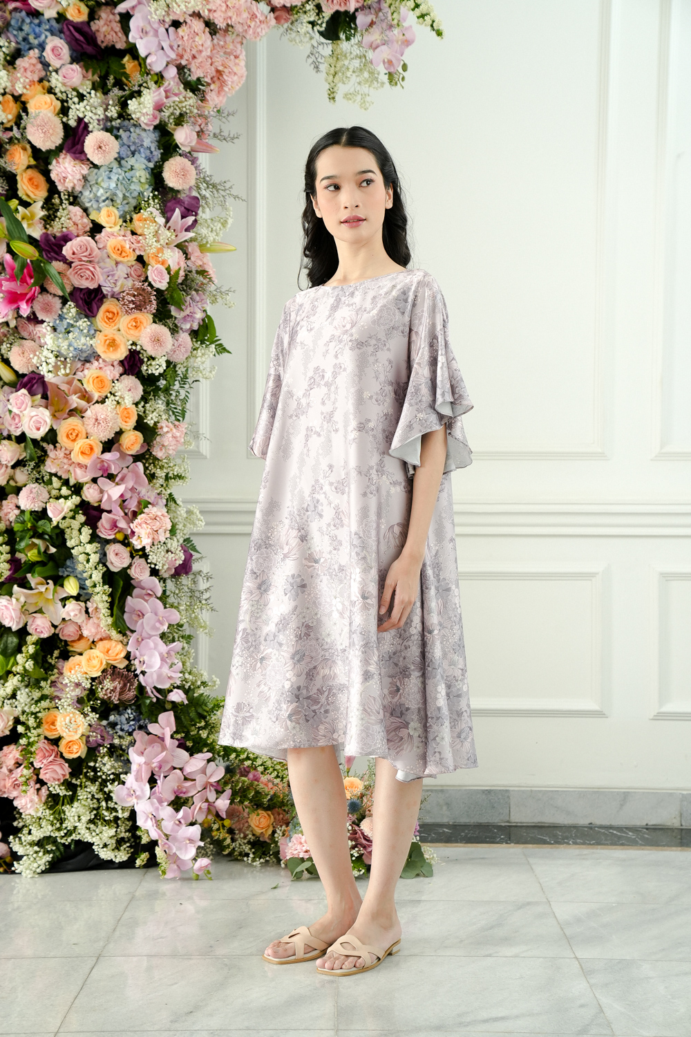 Anyelir Loungewear Dress Agave