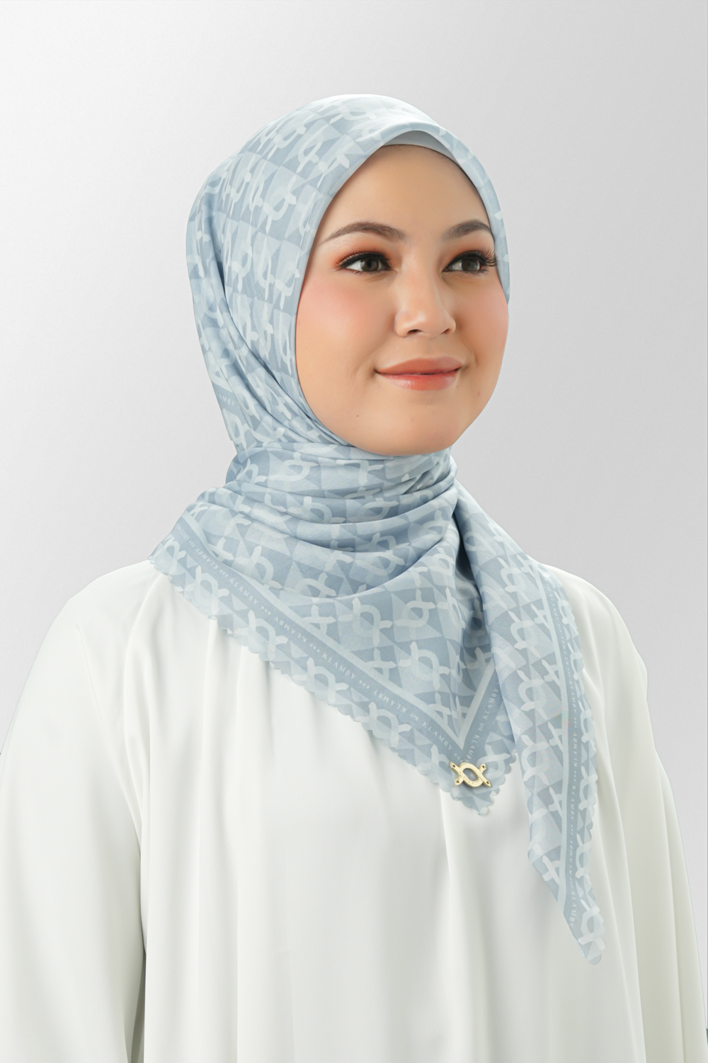 Medium Monogram Scarf IV