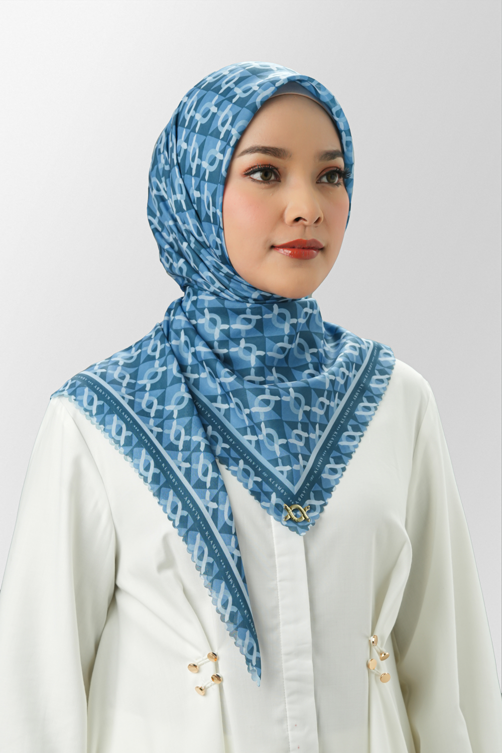 Medium Monogram Scarf IV