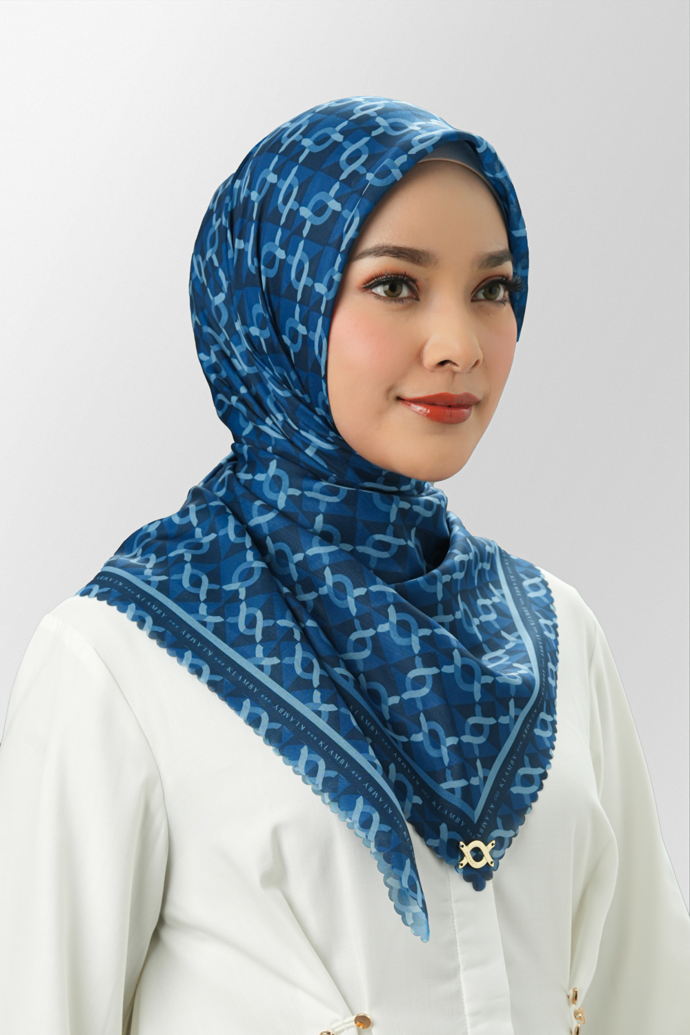 Medium Monogram Scarf IV