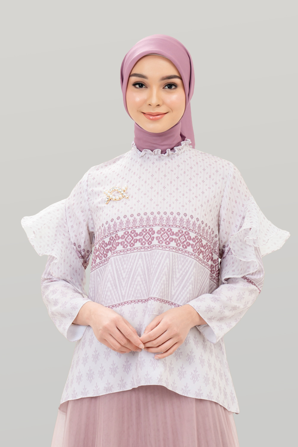 Sambas Blouse Pale Blossom