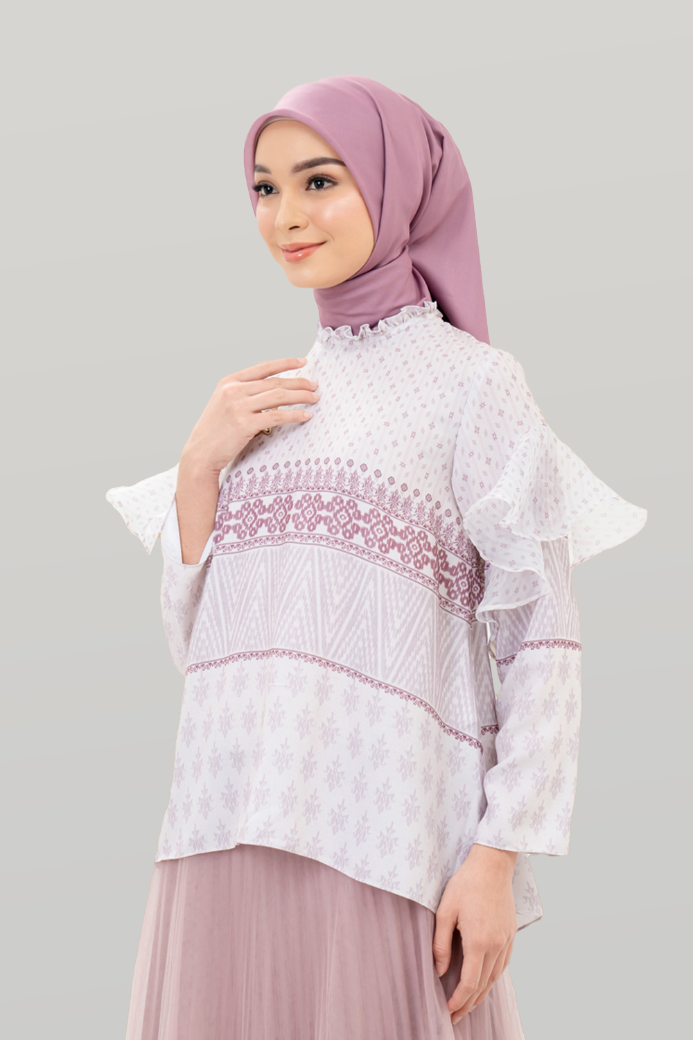 Sambas Blouse Pale Blossom