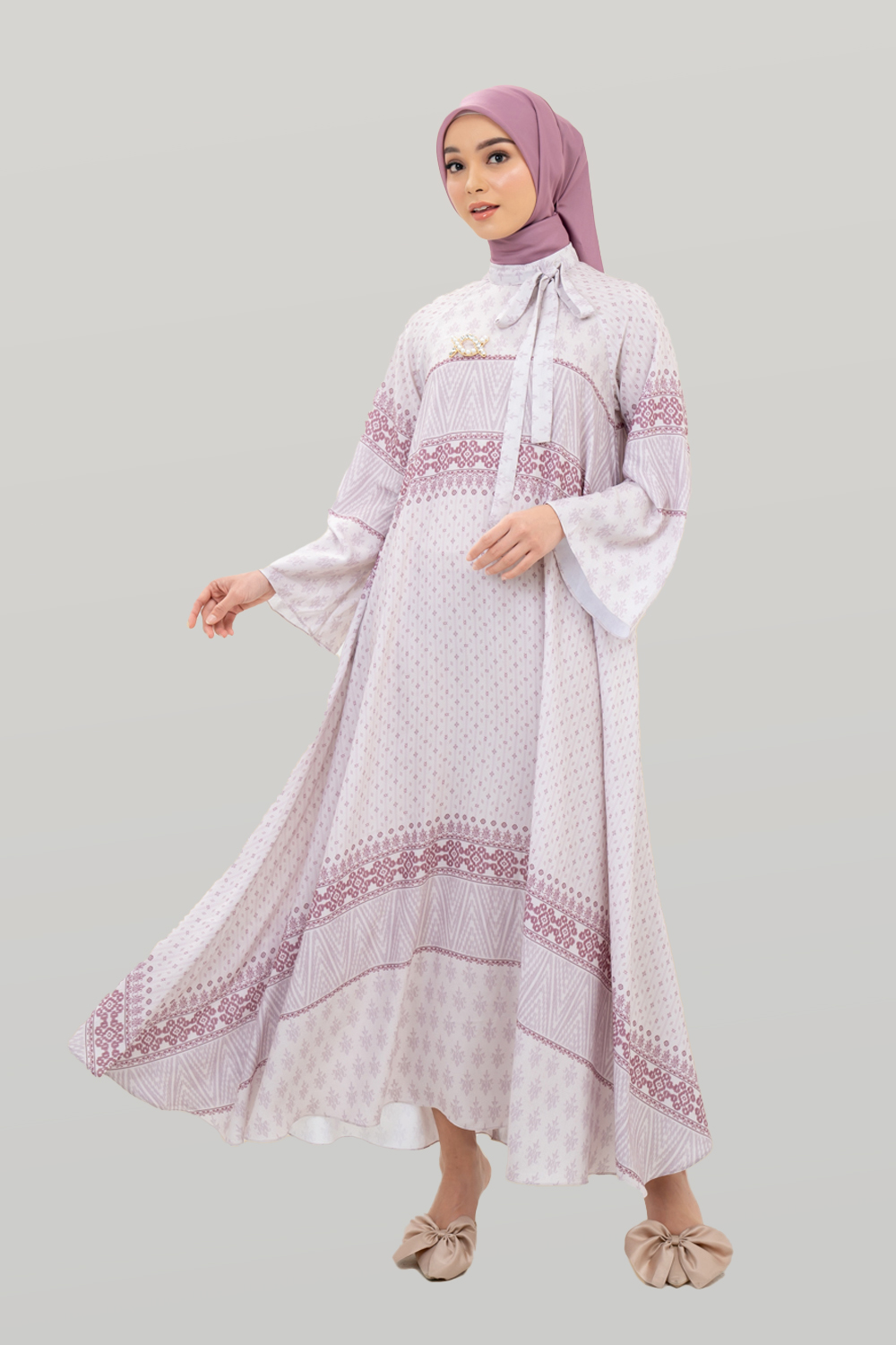 Sambas Dress Pale Blossom