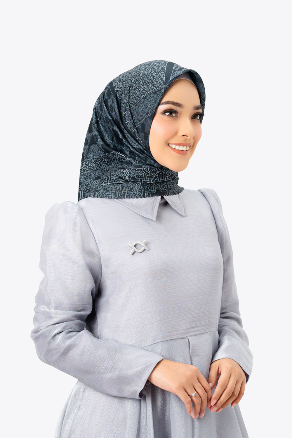 Mantingan Scarf Two Tone