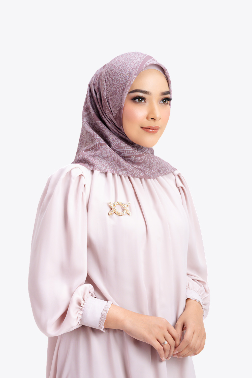 Mantingan Scarf Two Tone