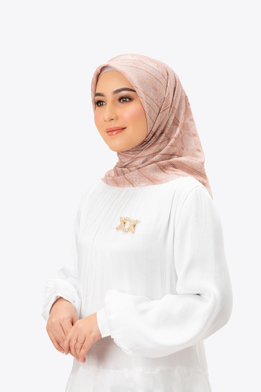 Mantingan Scarf Two Tone