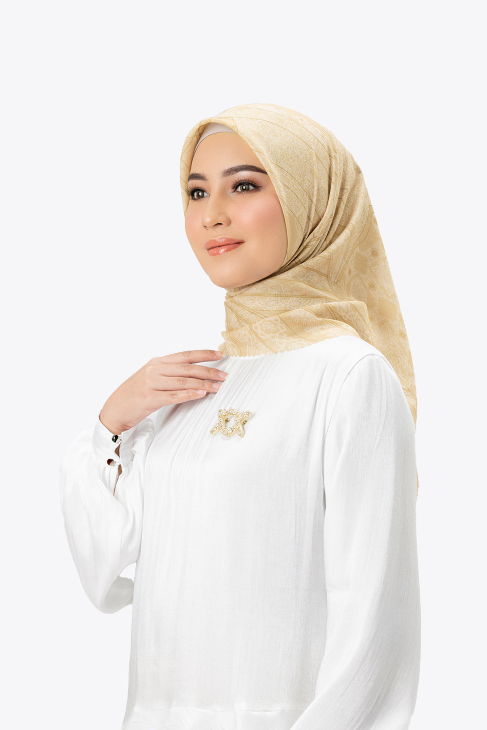 Mantingan Scarf Two Tone