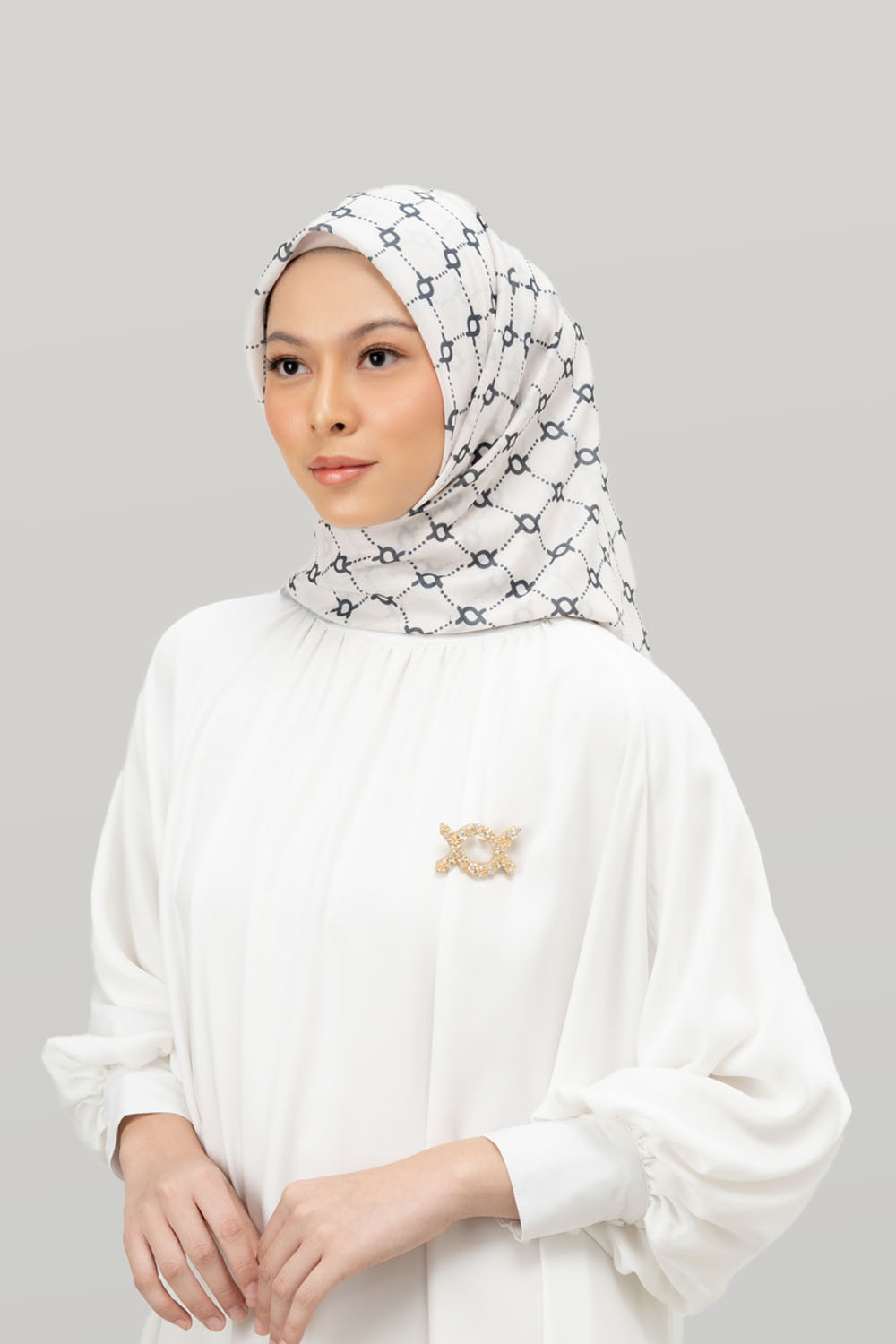 Monogram Scarf London Edition I