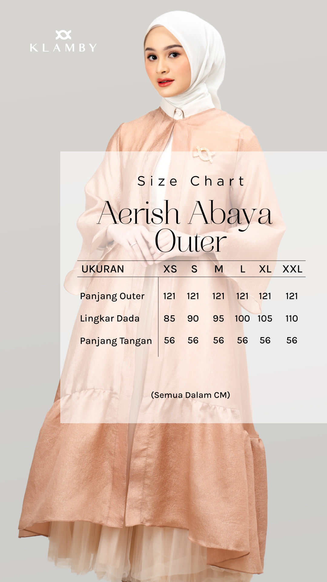 Aerish Abaya Outer Black