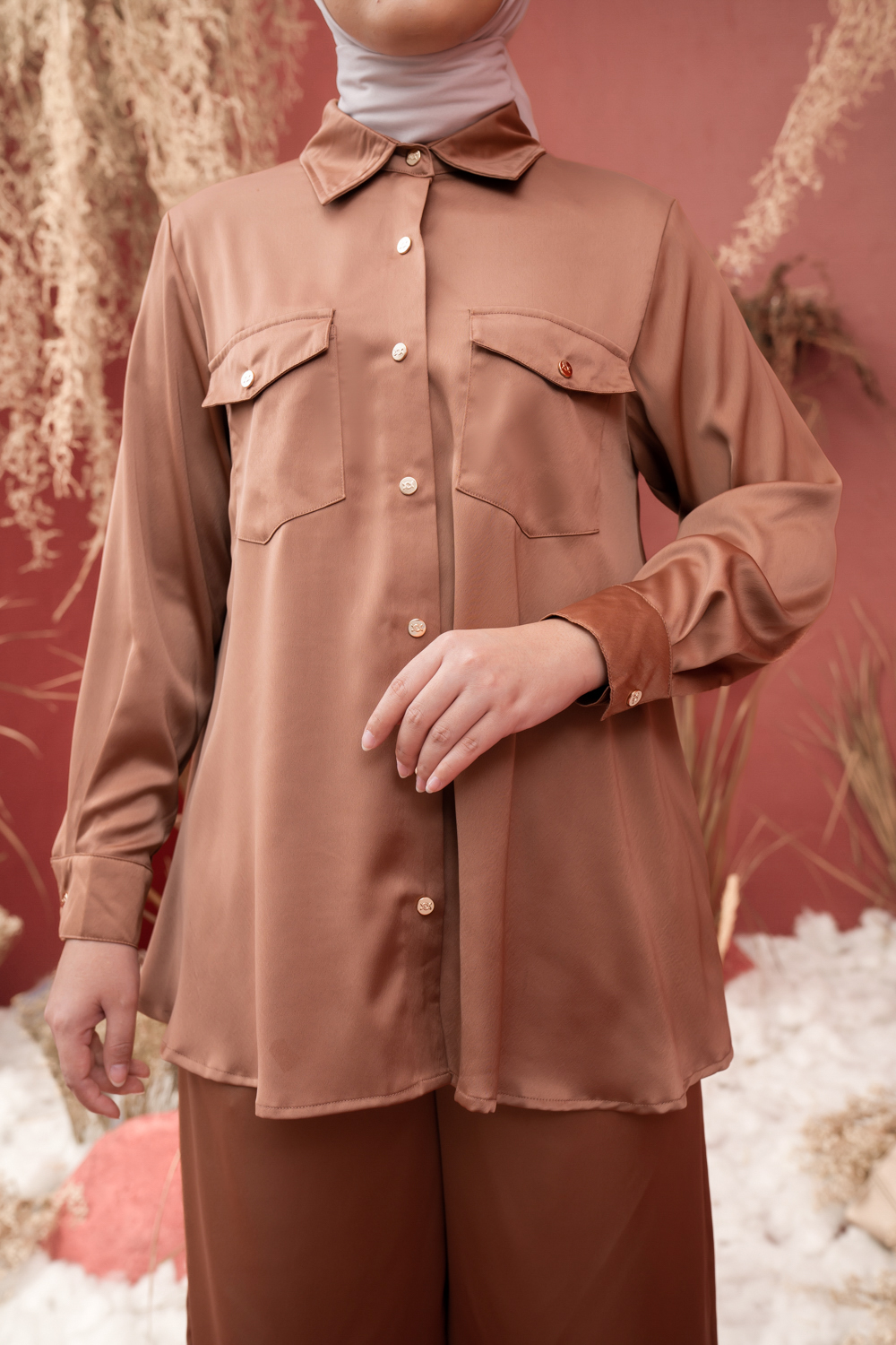 Alicia One Set (Minor) Walnut