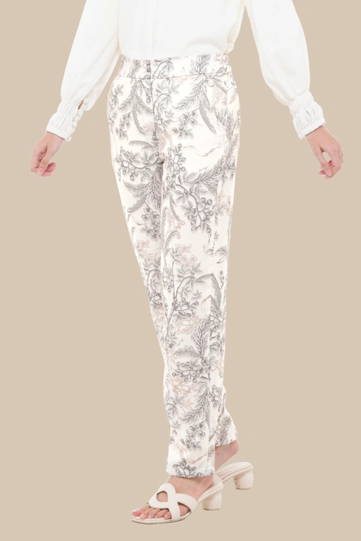 Image of Klamby - Ruby Pants White Marble
