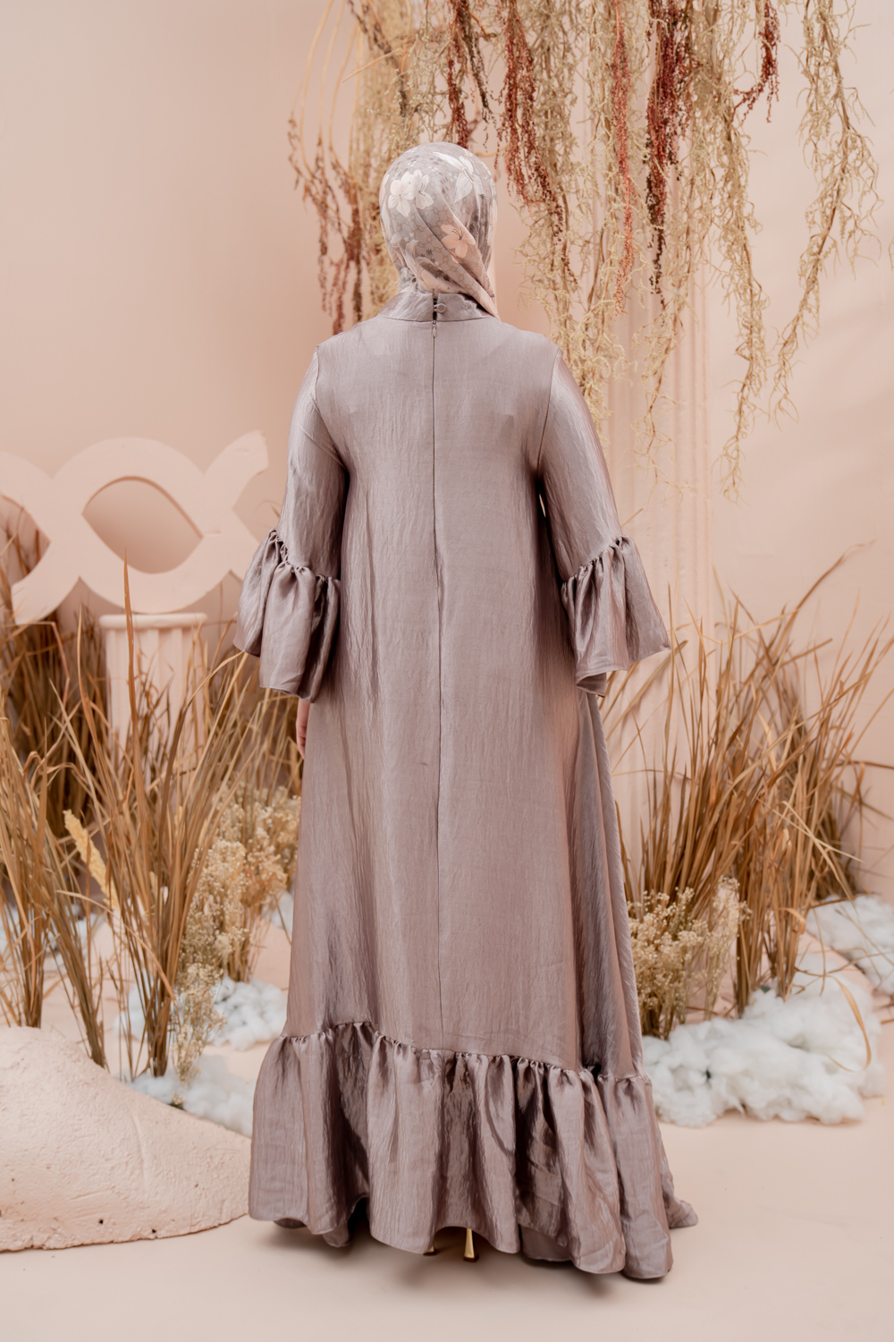 Asteria Dress (Minor) Lead Gray
