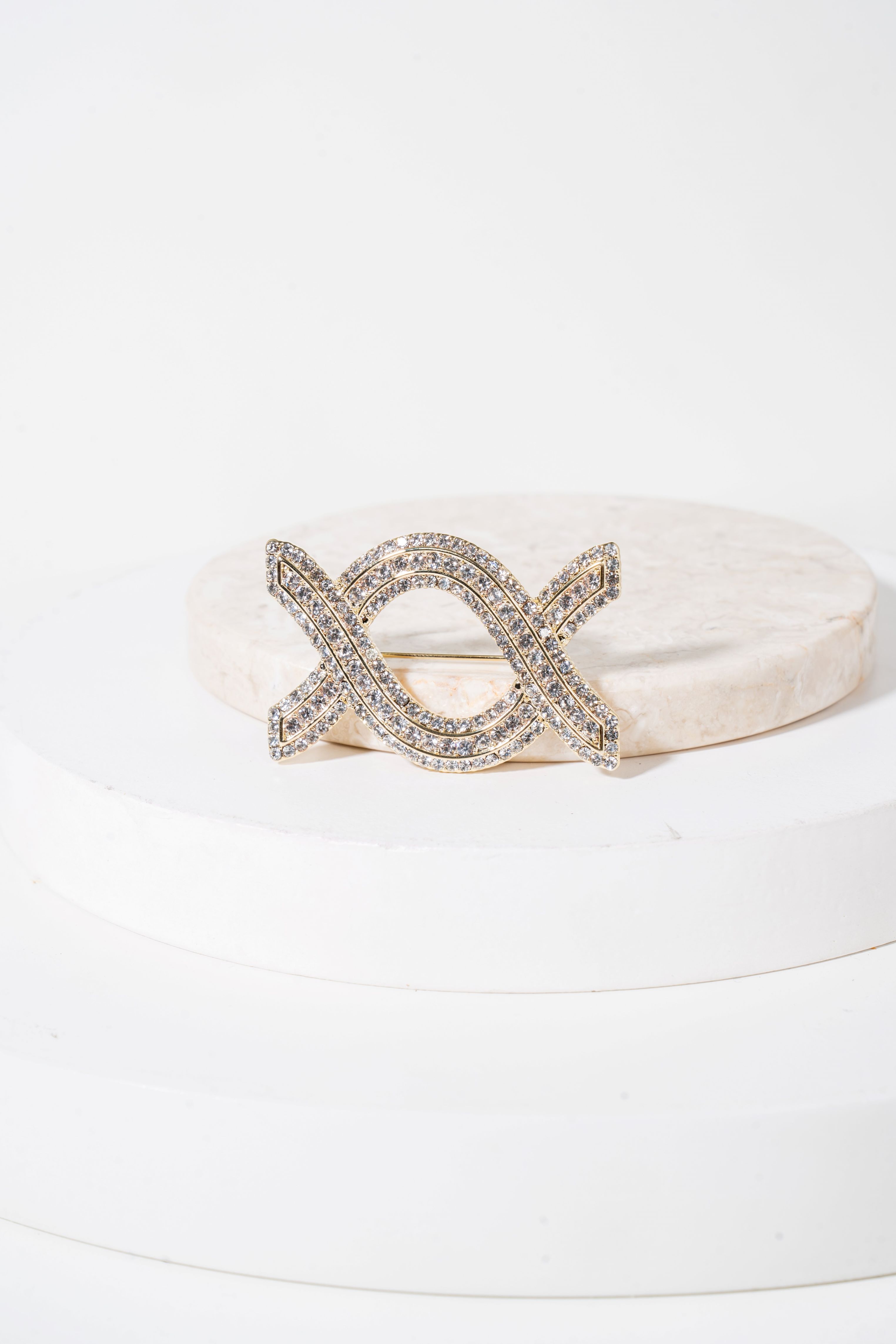 Stella Brooch Gold