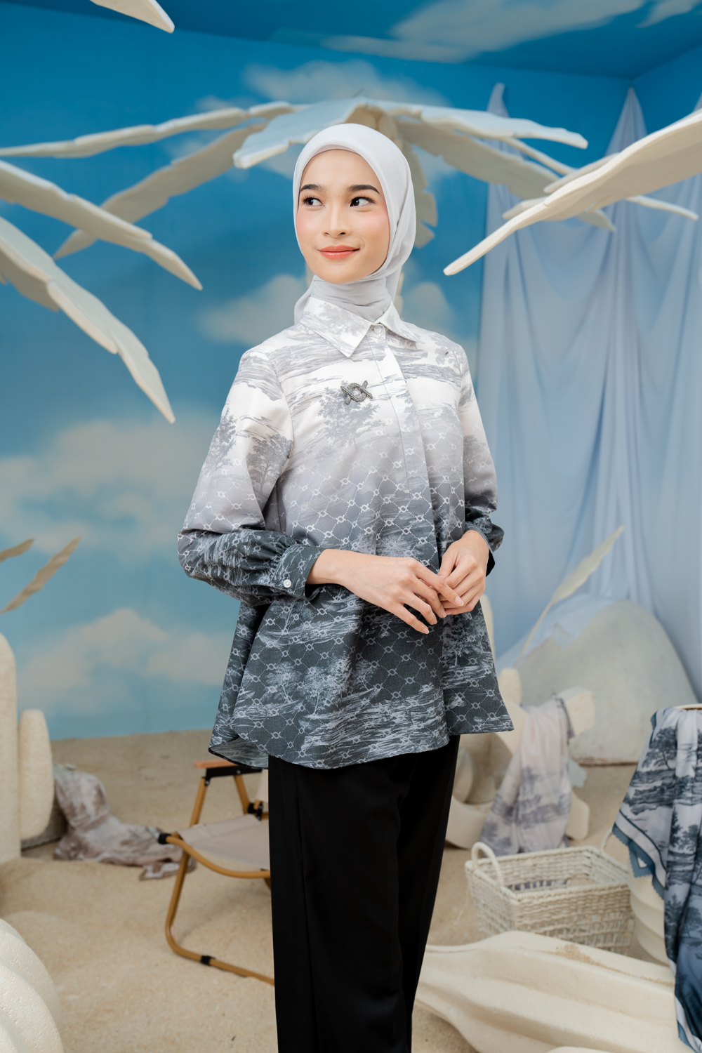 Sawarna Shirt Raven
