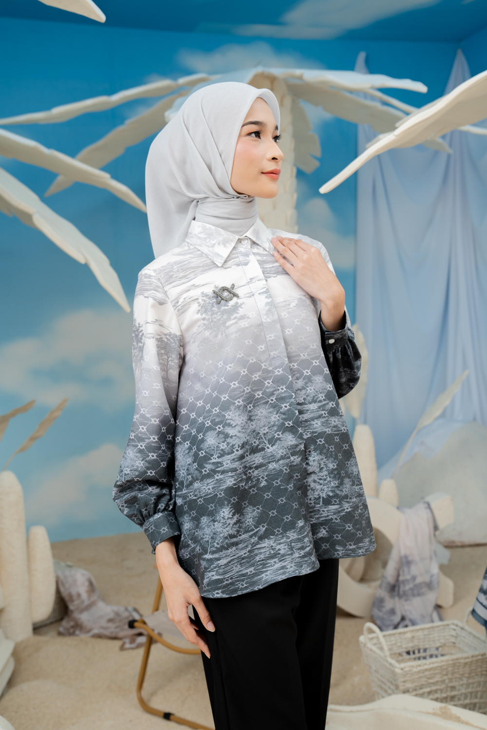 Sawarna Shirt Raven
