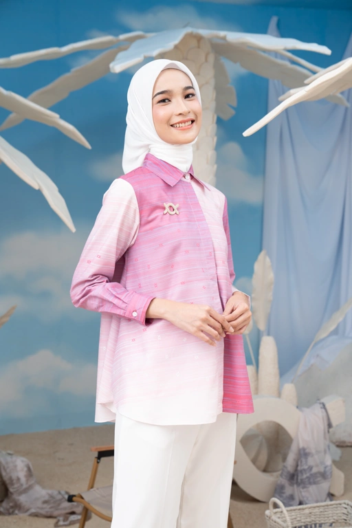 Image of Sawarna Stripes Shirt Granita