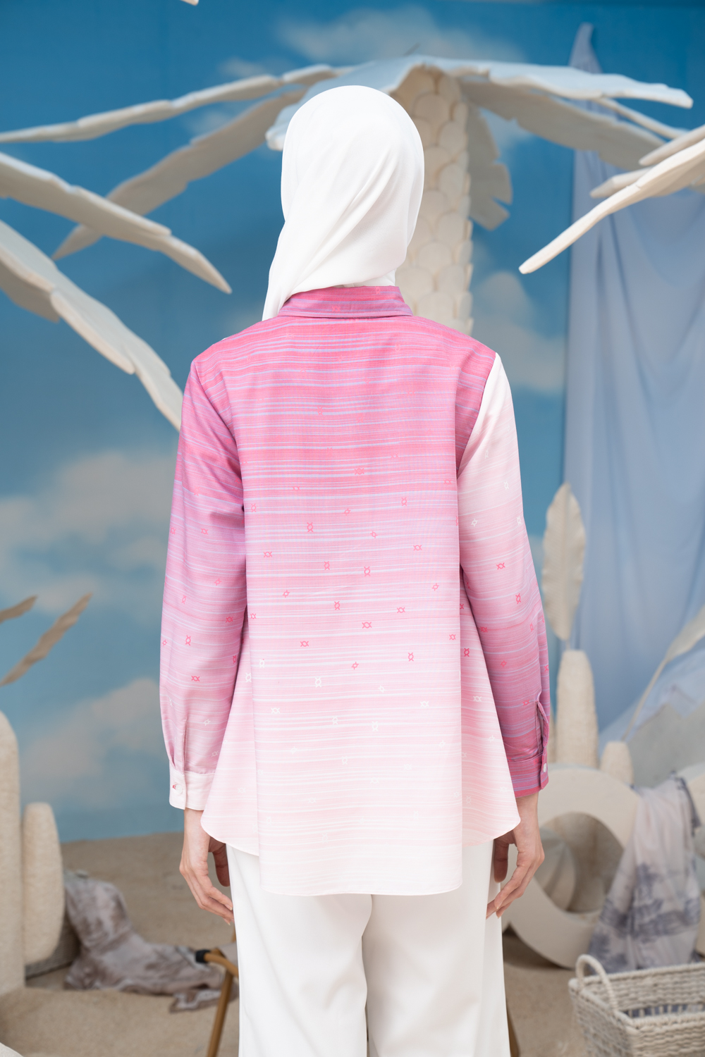 Sawarna Stripes Shirt Granita