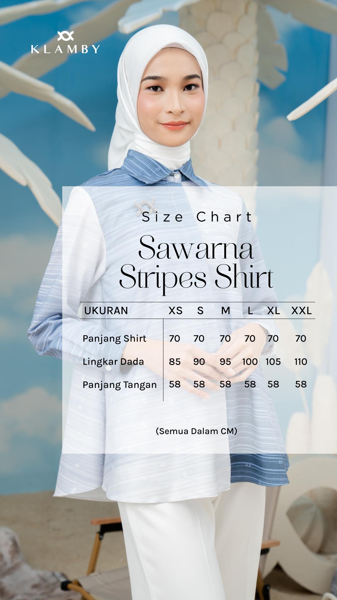 Sawarna Stripes Shirt Granita