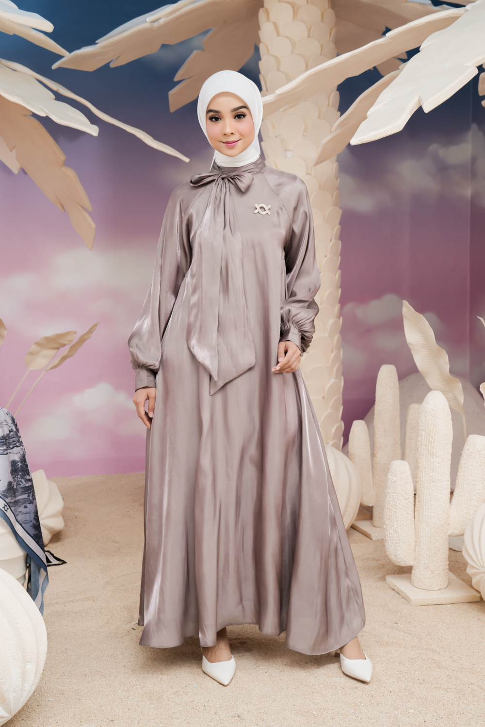 Kaluna Dress Dovecoat