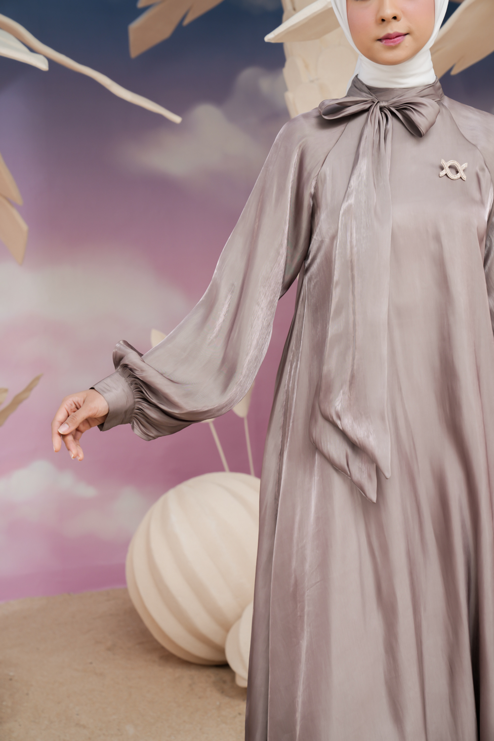 Kaluna Dress Dovecoat