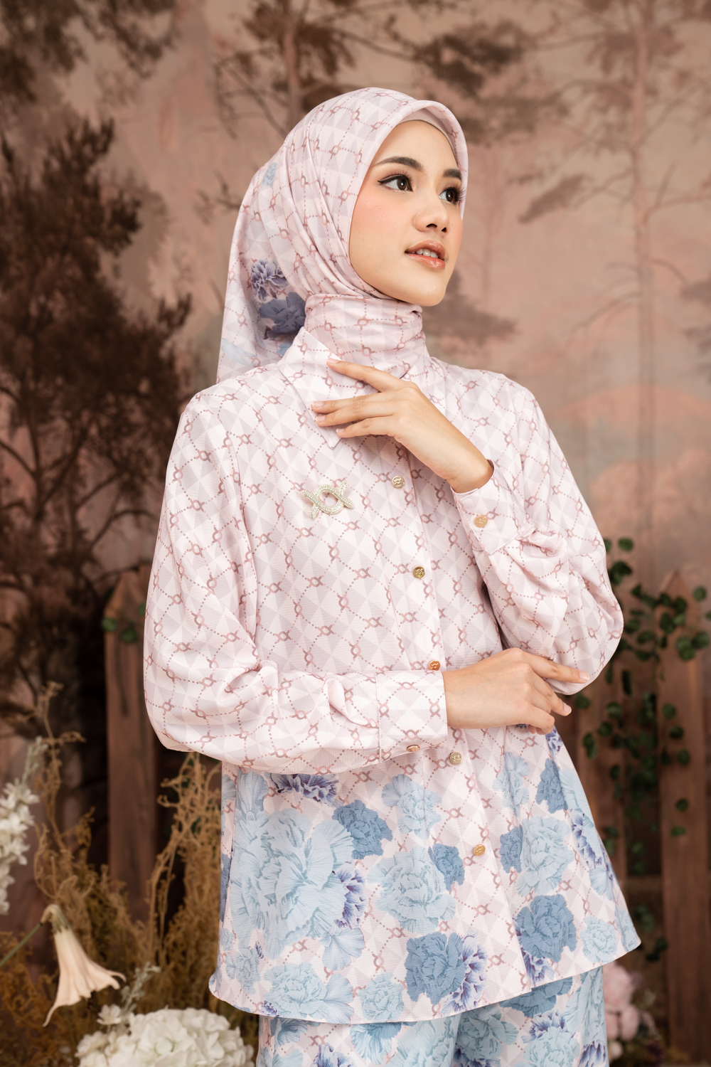 Rosette Shirt Candyfloss