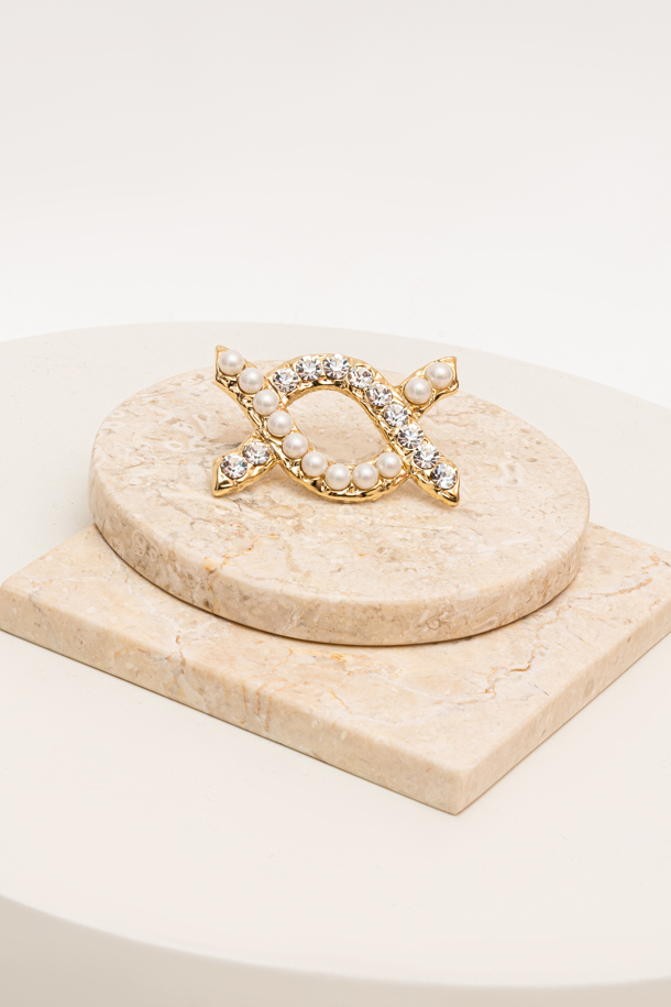 Nayana Brooch Gold