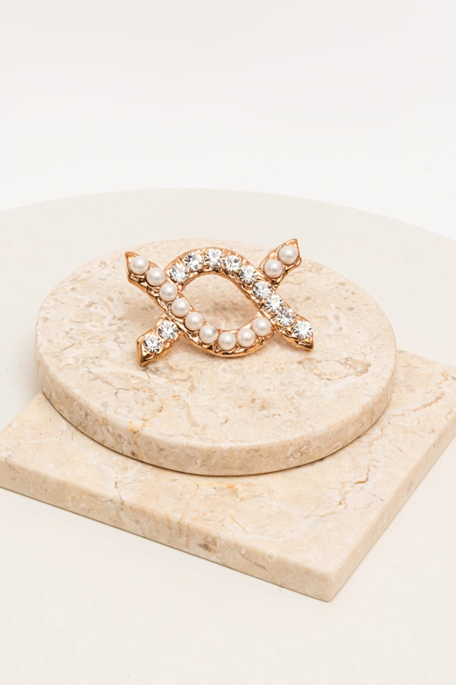 Image of Nayana Brooch Rose Gold