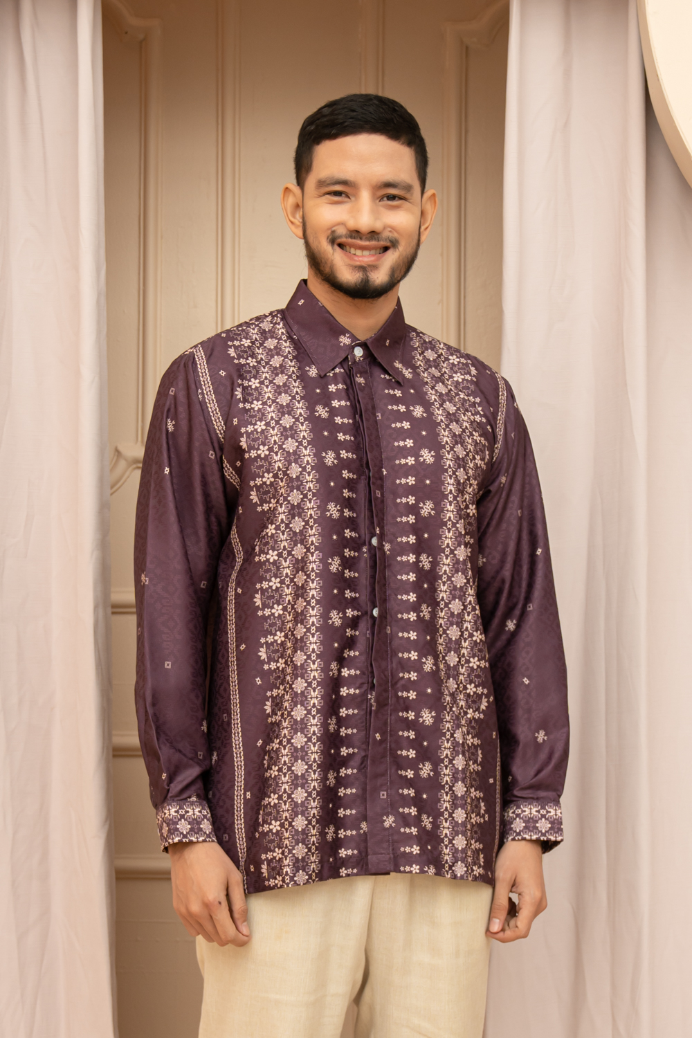 Magani Long Shirt Men (Minor) Luster