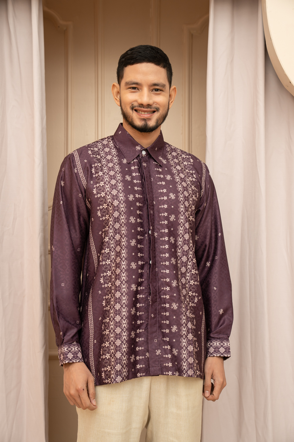 Magani Long Shirt Men (Minor) Luster