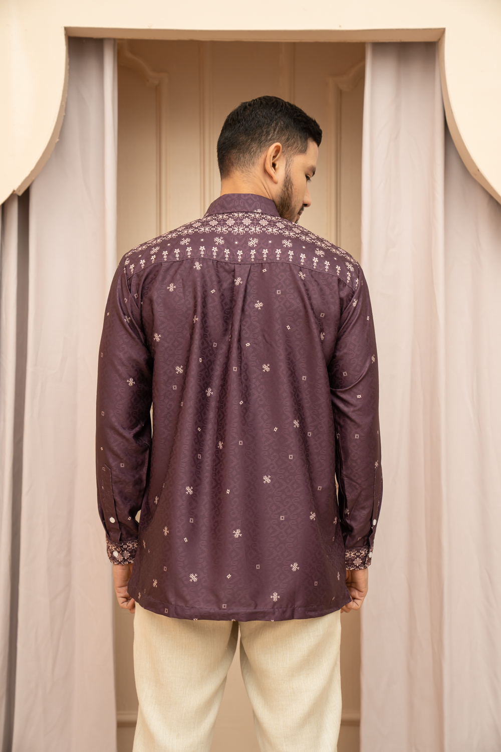 Magani Long Shirt Men (Minor) Luster