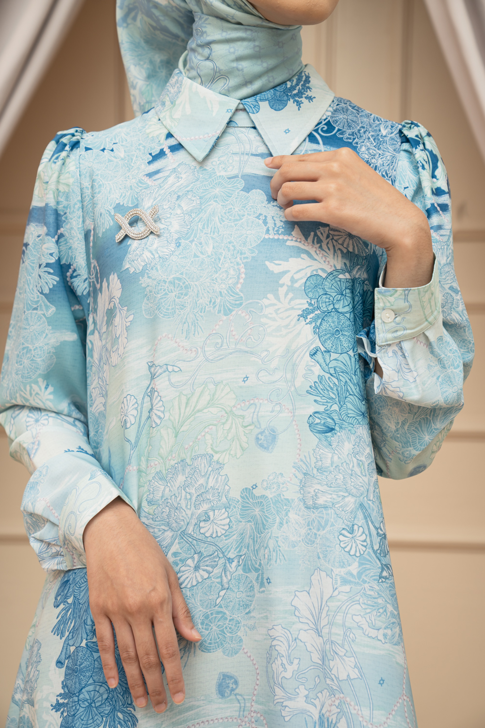 Halmahera Dress Aquifer