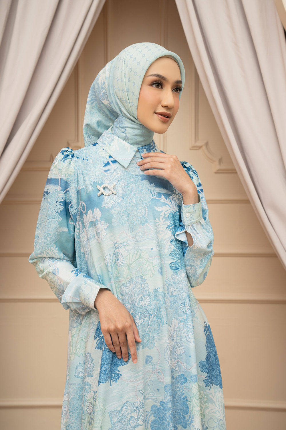 Halmahera Dress Aquifer