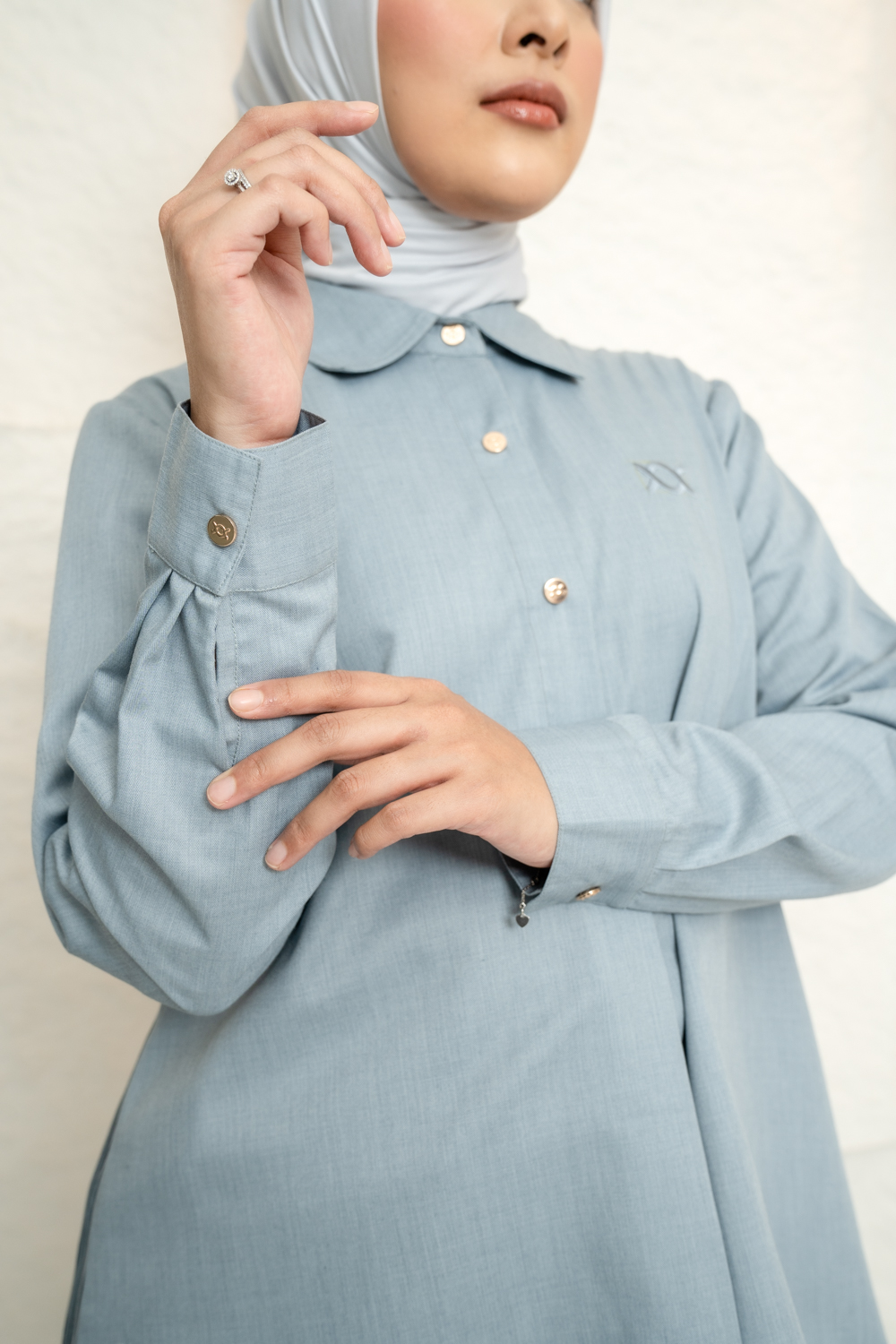 Tiara Shirt Dusk Blue