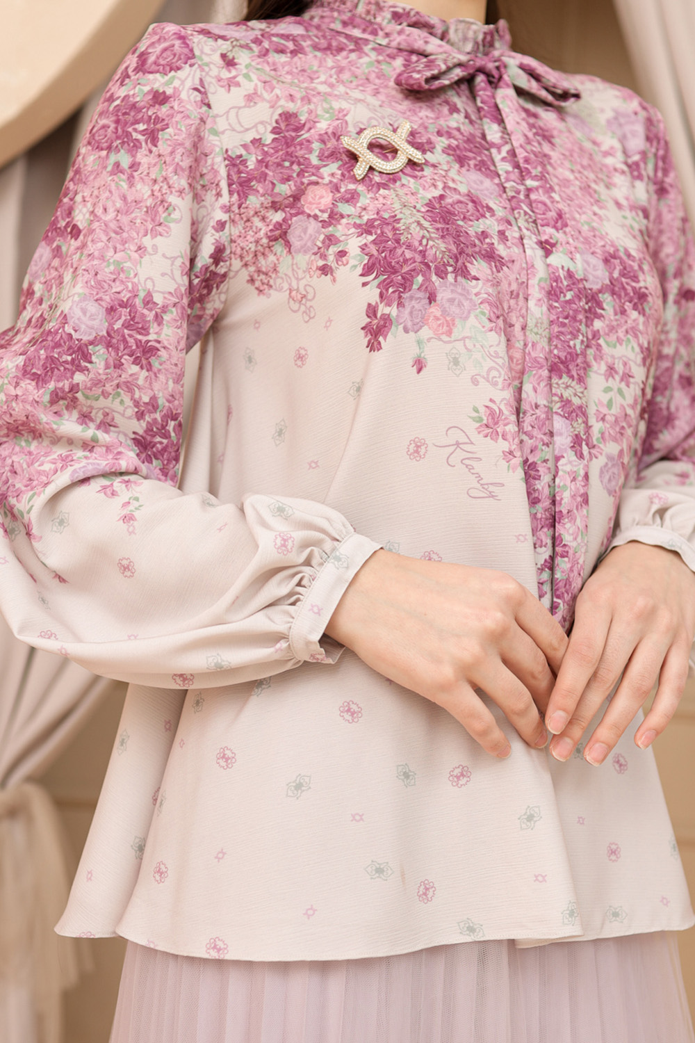 Maala Blouse (Minor) Hawthorn