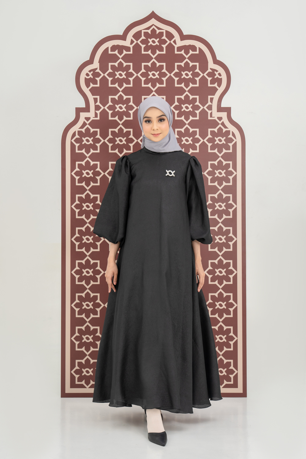 Heidy Dress Carbon