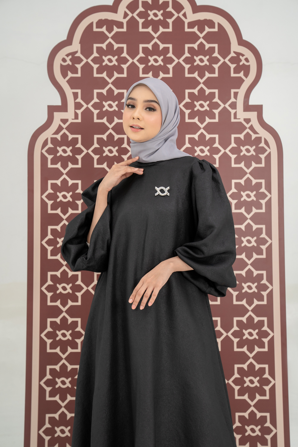 Heidy Dress Carbon