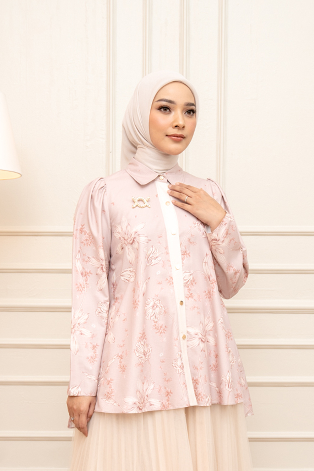 Magnolia Shirt (Minor) Rose Cloud