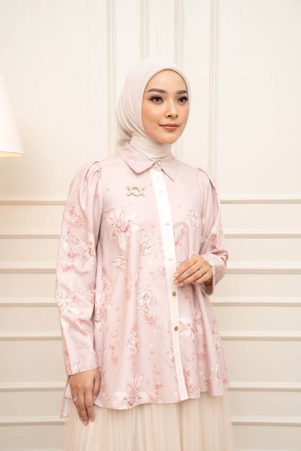 Magnolia Shirt (Minor) Rose Cloud