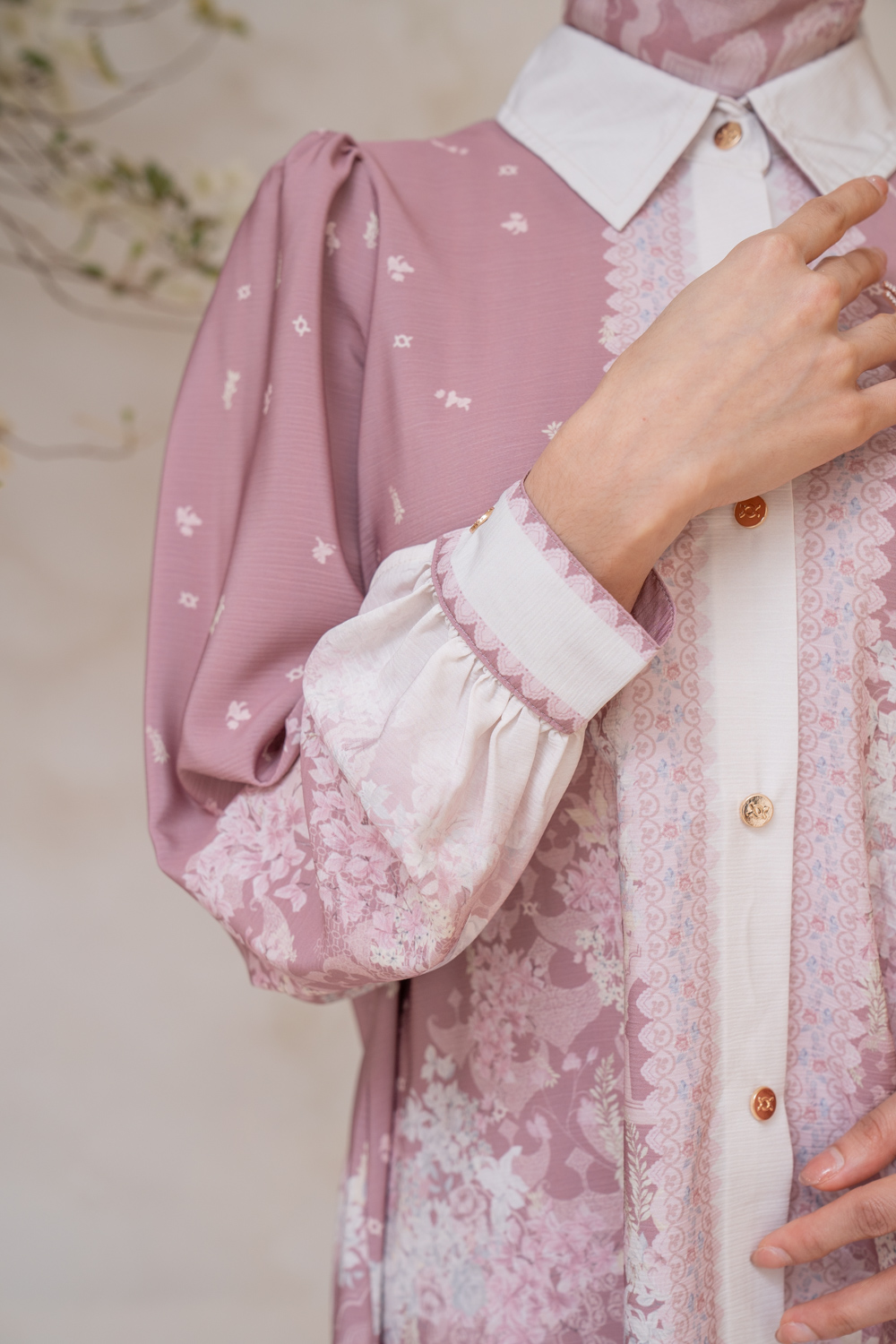 Biyya Shirt 2.0 (Extended) Dusty Rose