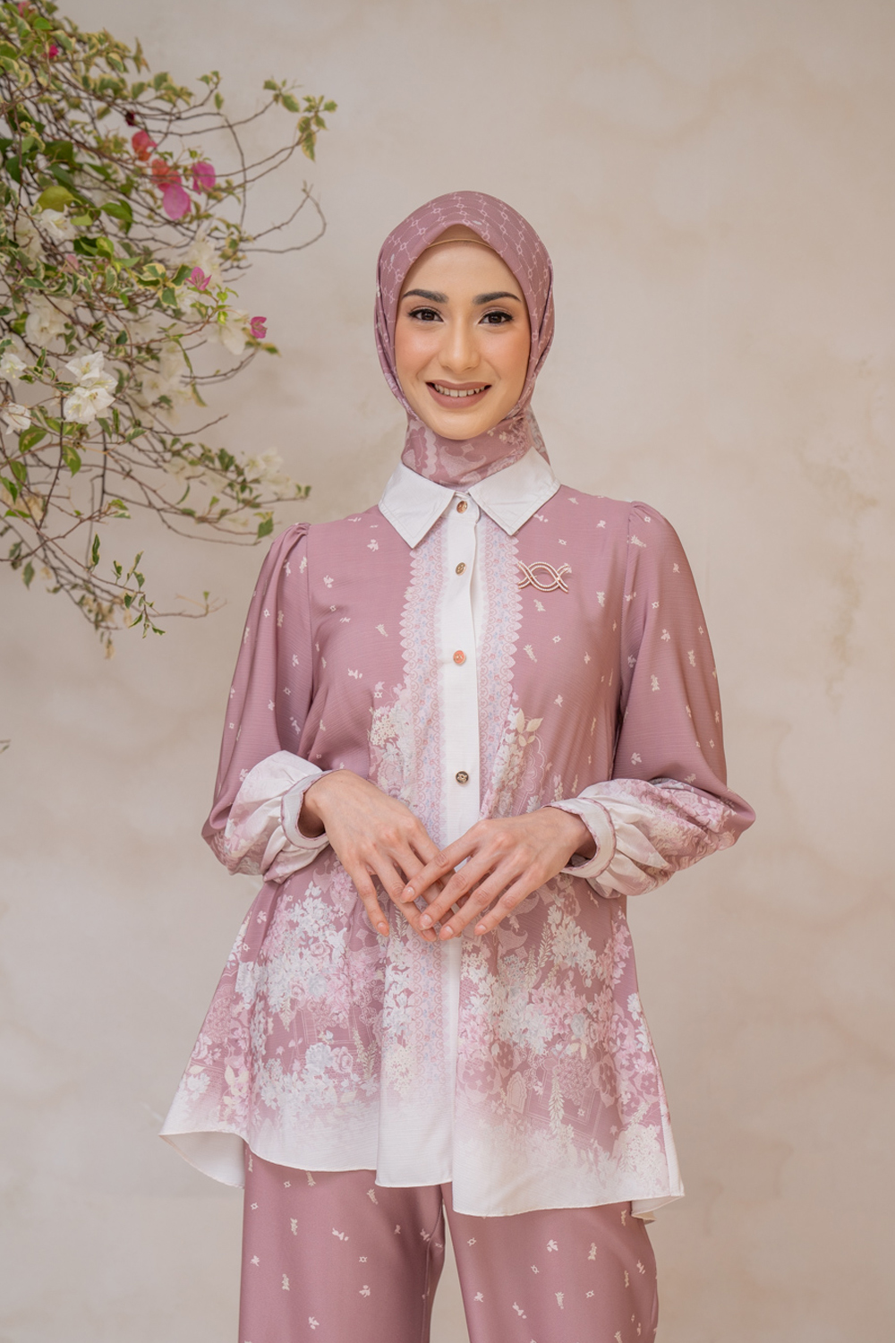 Biyya Shirt 2.0 (Extended) Dusty Rose
