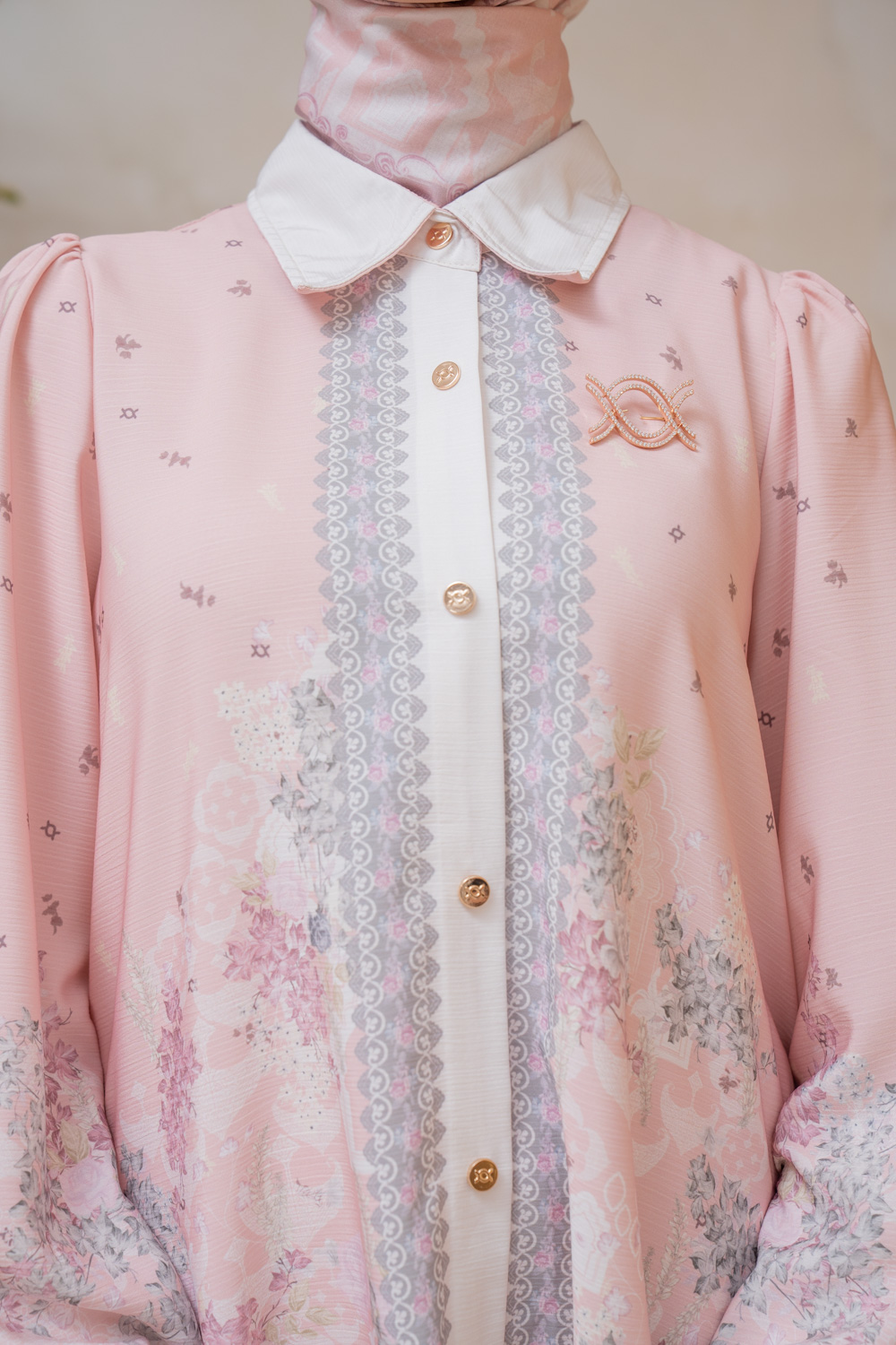 Biyya Shirt 2.0 (Extended) Silky Peach