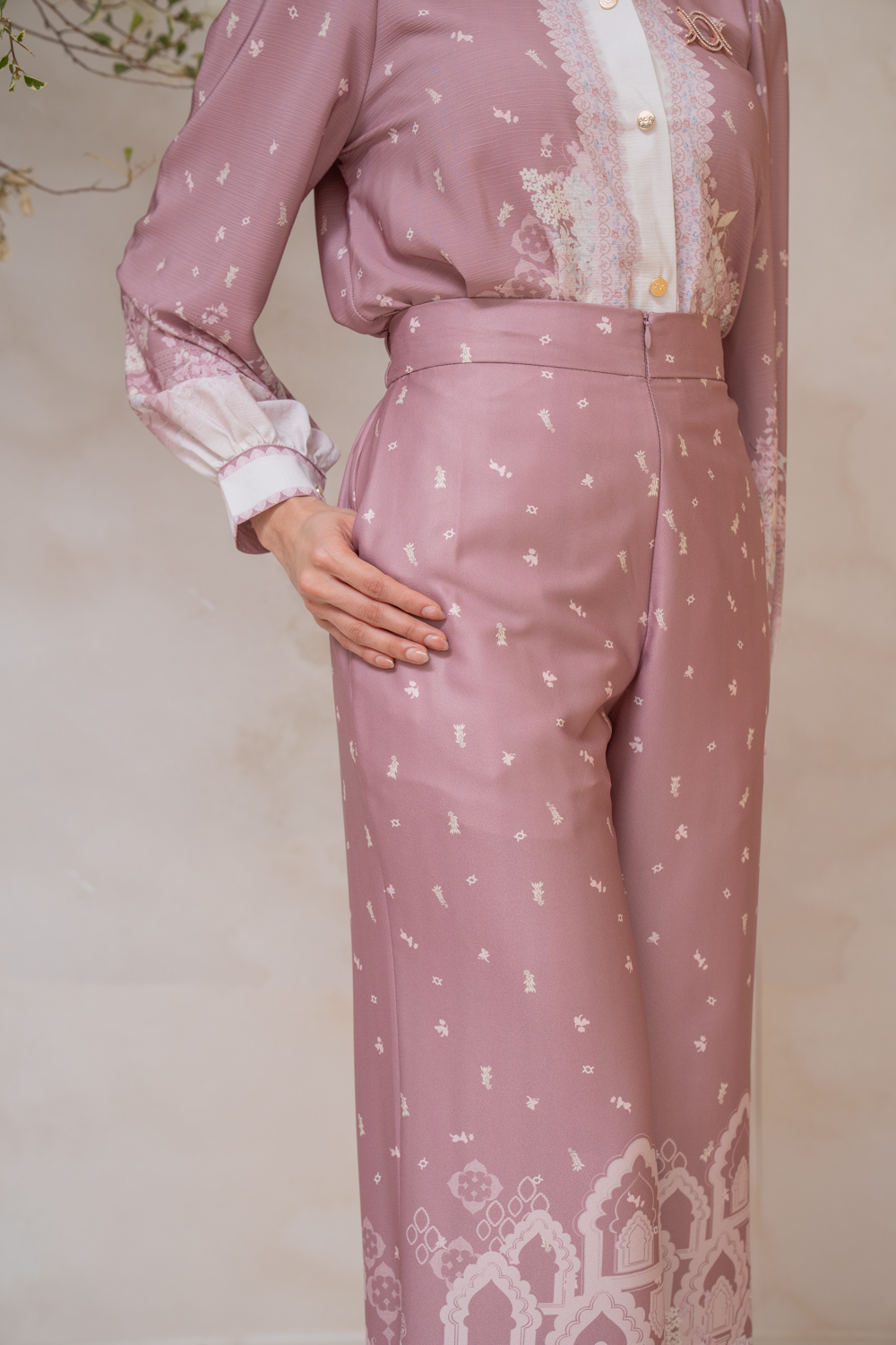 Biyya Pants 2.0 (Extended) Dusty Rose