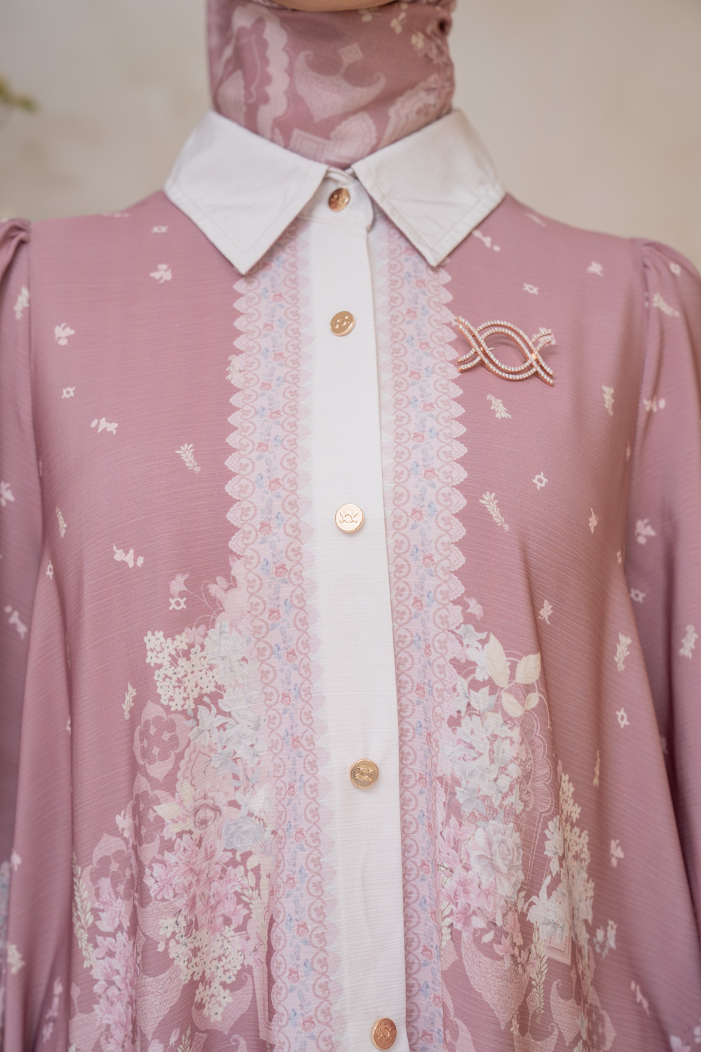 Biyya Shirt 2.0 (Extended) (Minor) Dusty Rose